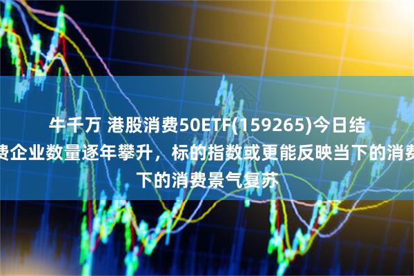 牛千万 港股消费50ETF(159265)今日结募!新消费企业数量逐年攀升,标的指数或更能反映当下的消费景气复苏